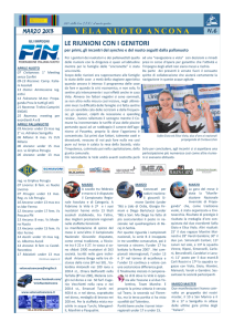 le squadre di pallanuoto