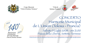 CONCERTO Harmonie Municipal de L`Union (Tolosa