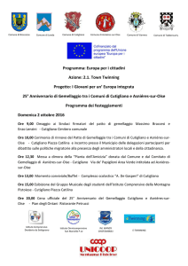 Programma: Europa per i cittadini Azione: 2.1. Town Twinning