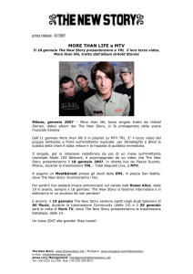 press release - 01/2007