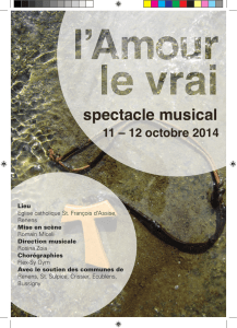 spectacle musical