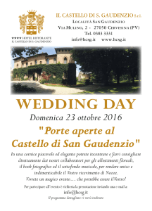 wedding day 10-16 - Castello di San Gaudenzio