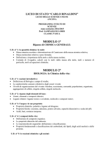 modulo 1 - Liceo Carlo Rinaldini