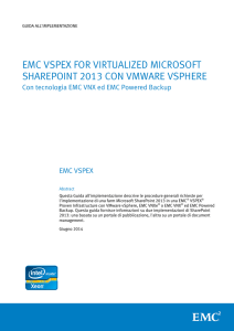 emc vspex for virtualized microsoft sharepoint 2013 con vmware