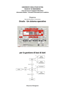 Oracle - Un sistema operativo per la gestione di basi di dati