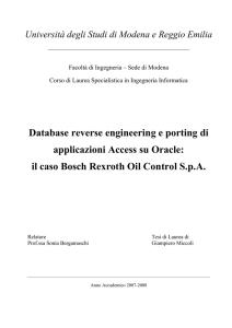il caso Bosch Rexroth Oil Control SpA - DBGroup