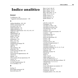 Indice analitico