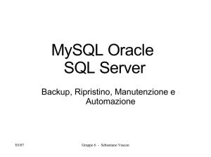 MySQL Oracle SQL Server