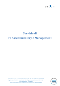 IT Asset Inventory e Configuration Management