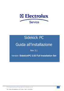 Sidekick PC Guida all`installazione