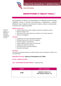 smartphone e tablet facili - Associazione Artigiani e Piccole Imprese