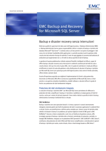 EMC Backup and Recovery for Microsoft SQL
