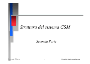 Struttura della rete GSM 2