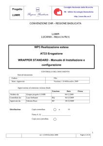 Manuale di Installazione e configurazione