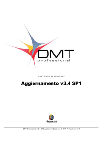 DMT Professional - Aggiornamento v. 3.4 SP1