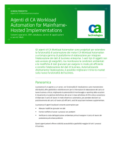 Agenti di CA Workload Automation for Mainframe
