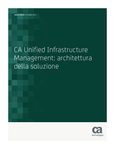 CA Unified Infrastructure Management