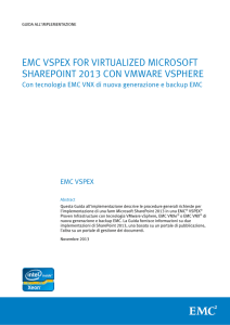 emc vspex for virtualized microsoft sharepoint