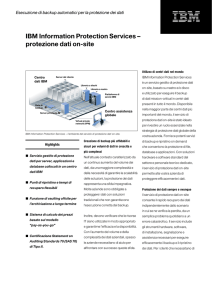 IBM Information Protection Services – protezione dati on-site