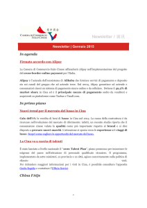 Italo Cinese Notizie_ Gennaio 2015