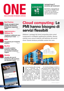 Cloud computing: Le PMI hanno bisogno di servizi flessibili