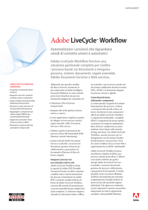 Adobe® LiveCycle™ Workflow