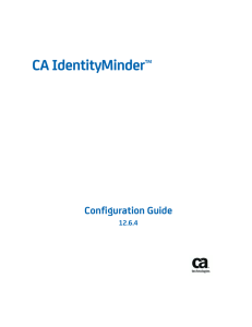 Configuration Guide di CA IdentityMinder