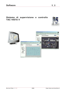 Software Sistema di supervisione e controllo TAC