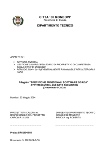 Specifiche funzionali del software - Federazione Italiana per l`uso