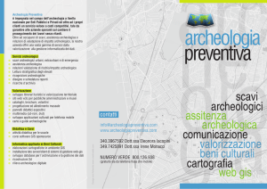 pagina 1 - Archeologia Preventiva