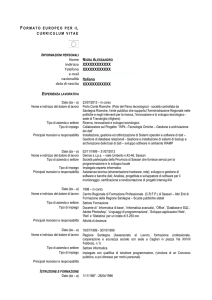 Curriculum vitae