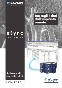Brochure eSync - EFA Automazione