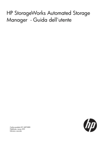 HP StorageWorks Automated Storage Manager
