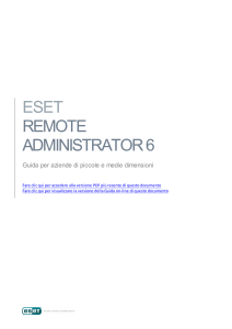 ESET Remote Administrator Small Business Guide