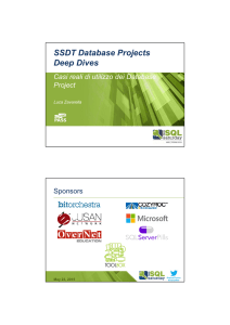SSDT Database Projects Deep Dives