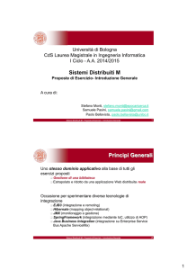 Diapositiva 1 - Università di Bologna