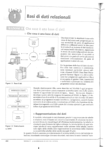 Basi di dati relazionali 1