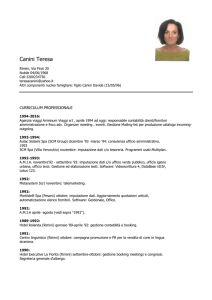 CV Canini Teresa - Ordine Architetti Rimini