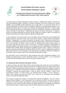 qui - Società Italiana Genetica Agraria