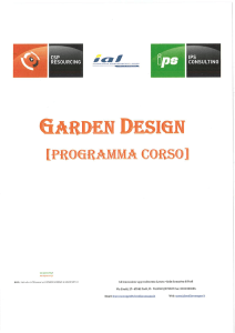 Info 790 - IAL Fo - Corso Garden Design