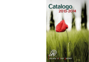 Catalogo - Reali Vivai. Produzione di piante ornamentali, conifere