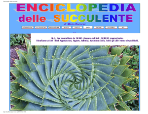 Enciclopedia delle succulente