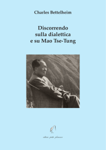 Discorrendo sulla dialettica e su Mao Tse-Tung