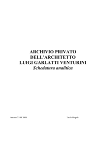 Archivio di Luigi Garlatti Venturini