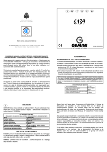 FUNZIONI SPECIALI 1.Il modulo deve essere