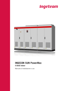 Manuale Installazione INGECON SUN PowerMax X220