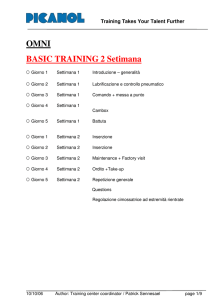 OMNI BASIC TRAINING 2 Setimana