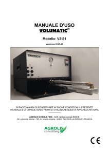 manuale d`uso volumatic - it