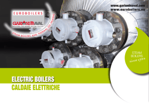 caldaie elettriche electric boilers