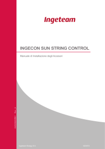 ingecon sun string control